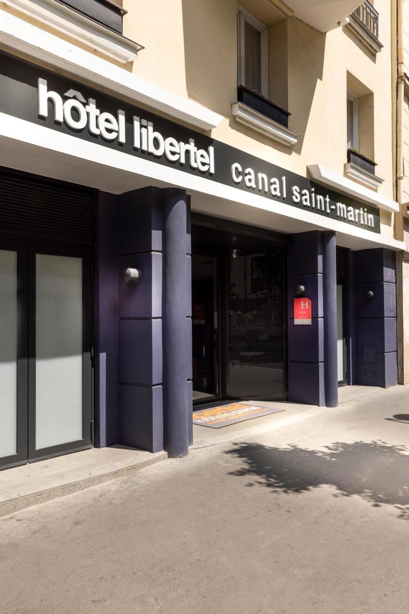 Libertel Canal Saint Martin Paris Bagian luar foto